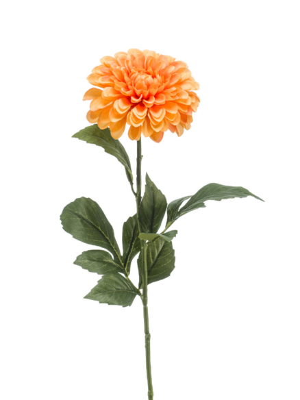 Emerald Dahlia Spray Orange
