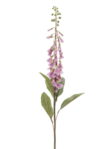 Emerald Digitalis Spray Light Purple