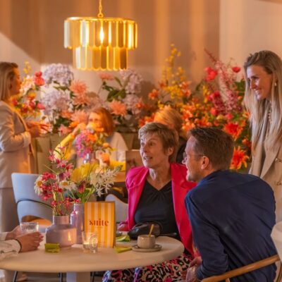 30 jarig klantevent kunstbloemen