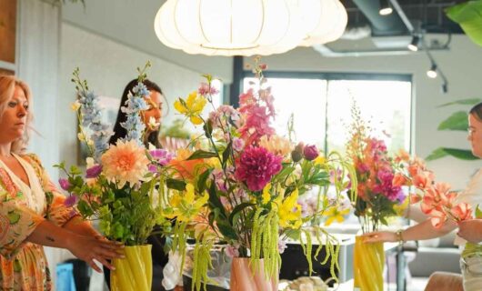 Emerald kunstbloemen groothandel klantevent