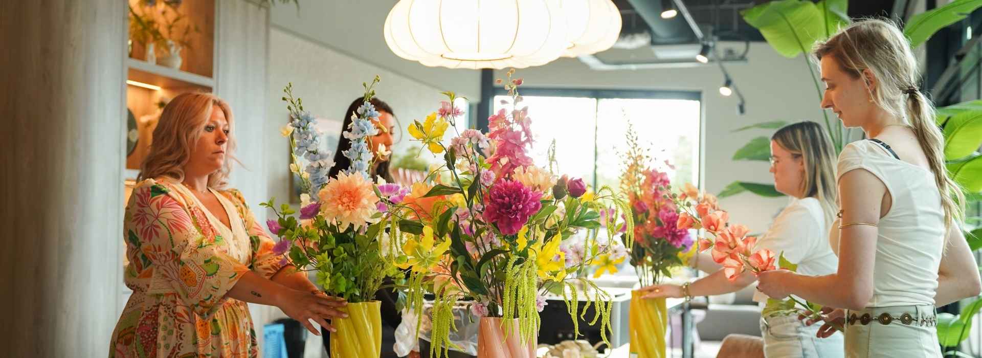 Emerald kunstbloemen groothandel klantevent