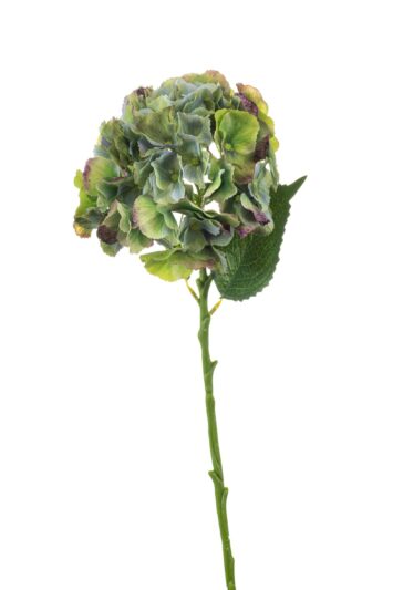groene real touch hortensia bloem